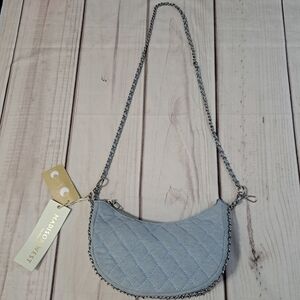 2 FOR 20 SALE Madison West Quilted Denim Purse Bag